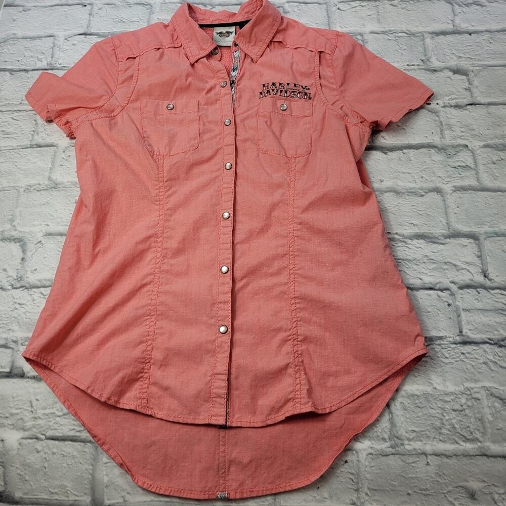 Harley Davidson Vented Ladies Performance Blouse size Small
